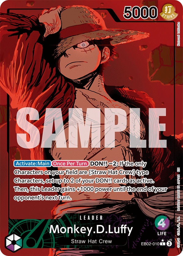 Monkey.D.Luffy, illustrated by Studio Vigor Co.Ltd