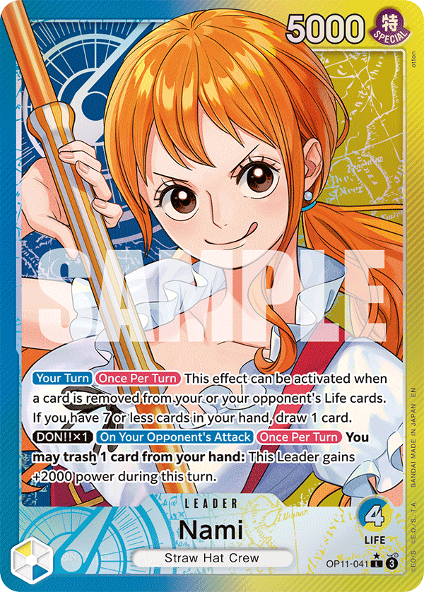 Nami, illustrated by otton