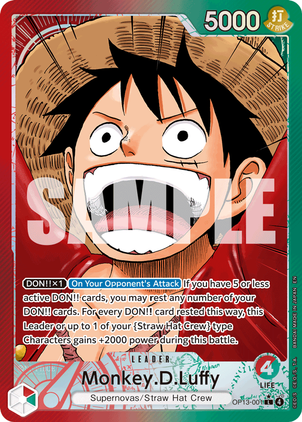 Monkey.D.Luffy, illustrated by otton